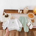 セットアップ キッズ 長袖 ベビー服 女の子 男の子 tシャツ 綿 ロングパンツ 子供服 ジャージ 上下セット スポーツ 春服 秋服 スウェット 赤ちゃん おし...