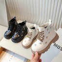ブーツ キッズ 子供 靴 女の子 男の子 シューズ ジュニア ベビー レースアップブーツ 編み上げ ショートブーツ おしゃれ 可愛い キッズ靴 ベビー靴 フォー...
