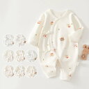9色 ロンパース 長袖 春 夏 秋 冬 男の子 女の子 ベビー カバーオール キッズ 綿100% 新生児 赤ちゃん ベビー服 ボディスーツ 長ズボン 子供服 退院着 ベビーロンパース ルームウェア パジャマ お部屋着 おしゃれ 可愛い 52cm 59cm 66cm 出産お祝い 暖かい 3ヶ月 6ヶ月