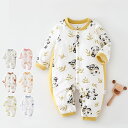 8色 ロンパース 長袖 綿100% 冬着 ベビー服 カバーオール キッズ 女の子 男の子 前開き 新生児 服 春秋冬 子供服 ボディスーツ 長ズボン 防寒 暖かい 韓国 可愛い 洋服 パジャマ ルームウェア 部屋着 退院着 赤ちゃん 保育園 59cm 66cm 73cm 80cm 90cm 出産祝い プレゼント