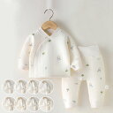 ベビー服 セットアップ キッズ 綿100% 新生児 服 女の子 男の子 ルームウェア 上下セット 長袖 赤ちゃん 子供服 トップス ロングパンツ 部屋着 パジャ...