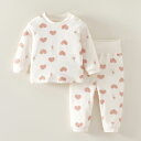 ベビー服 セットアップ キッズ 綿100% 新生児 服 女の子 男の子 ルームウェア 上下セット 長袖 赤ちゃん 子供服 トップス ロングパンツ 部屋着 パジャ...