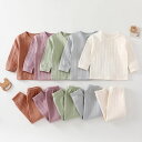 ベビー服 セットアップ キッズ 綿100% コットン 新生児 服 赤ちゃん ルームウェア 上下セット 長袖 女の子 男の子 子供服 部屋着 パジャマ 73cm ...
