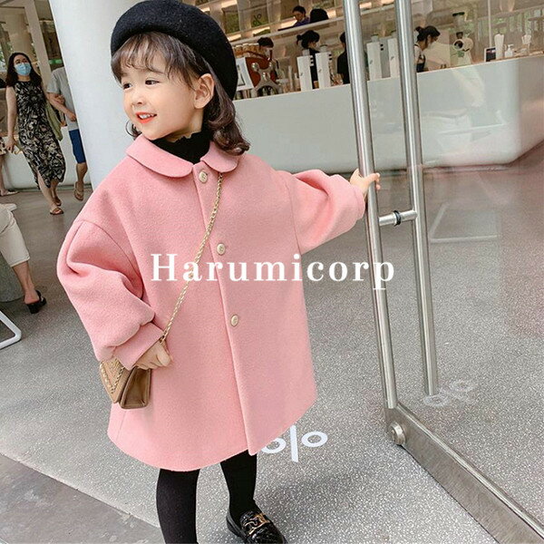 ロングコート キッズ 子供服 女の子 秋冬 アウター トレンチコート チュニック ジャケット パーカー ジャンパー トップス コート 韓国子供服 ベビー服 子ど...