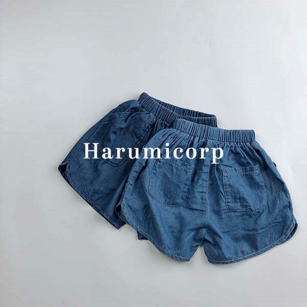 デニム ショートパンツ キッズ 女の子 男の子 夏 子供服 ハーフパンツ ポケット 韓国子ども服 短パン 半ズボン 5分丈 パンツ ジュニア ボトムス ベビー服 無地 おしゃれ 可愛い 誕生日 プレゼント 入園 入学 ナチュラル シンプル カジュアル 130cm 120 110 100 90 80