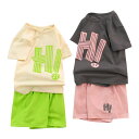 セットアップ キッズ ベビー服 ジャージ 上下セット 女の子 男の子 子供服 tシャツ ショートパンツ ジュニア 赤ちゃん スポーツウェア ダンス衣装 ヒップホ...