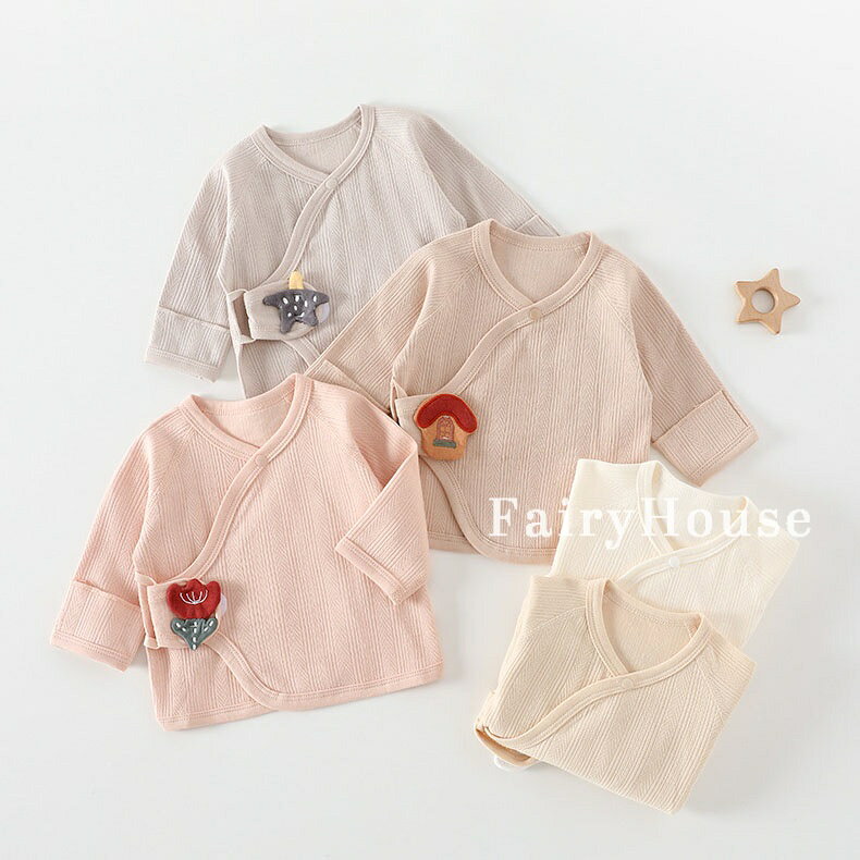 トップス ベビー 子供 ベビー服 ベビーウェア ベビー肌着 新生児 服 赤ちゃん 幼児 男の子 女の子 春服 春 夏 秋 冬 長袖 長袖tシャツ トップス 保育園 退院着 0-3ヶ月 綿 コットン やわらか 子供服 通年 出産準備 出産祝い プレゼント 52cm 59cm harumicorp