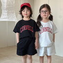 セットアップ キッズ 兄妹 服 ベビー服 ジャージ 上下セット ジュニア 赤ちゃん 子供服 女の子 男の子 tシャツ 綿 半袖 ショートパンツ スポーツウェア ...