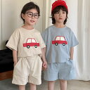 セットアップ キッズ 兄妹 服 ベビー服 ジャージ 上下セット ジュニア 赤ちゃん 子供服 女の子 男の子 tシャツ 綿 半袖 ショートパンツ スポーツウェア ...
