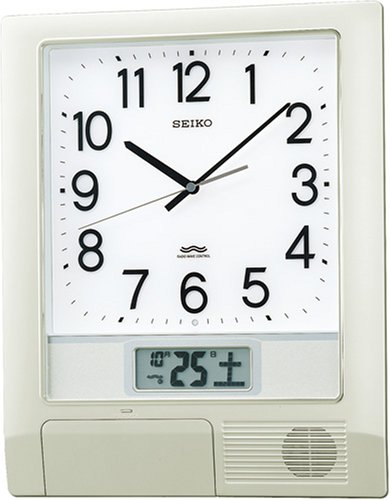 【名入れ 文字入れ無料】SEIKO CLOCK (セイコー クロック) PT201S 掛時計/掛け時計 プログラムクロック 電波時計 ツイン・パ 【RP】〈時計〉 【名入れ 文字入れ無料】SEIKO CLOCK (セイコー クロック) PT201S 掛時計/掛け時計 プログラムクロック 電波時計 ツイン・パ 【RP】〈時計〉
