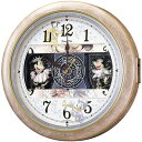 【名入れ 文字入れ無料】SEIKO CLOCK (セイコー クロック) キャラクタークロック Disney Time(ディズニータイム) 掛け時計 ミッキー フレンズ 電波時計 ツイン パ FW561A【RP】【P10】〈時計〉