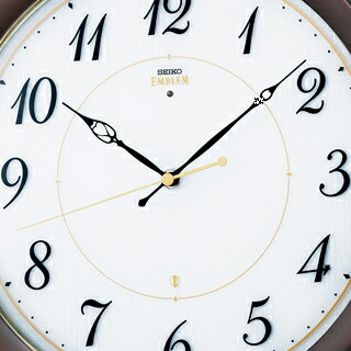 【 名入れ 文字入れ 無料】SEIKO EMBLEM(セイコー エンブレム) 電波時計 HS547B  【セイコー エムブレム】 記念 新築 ギフト【P21】【楽ギフ_包装】【楽ギフ_のし】【楽ギフ_のし宛書】【楽ギフ_名入れ】〈時計〉 [2]