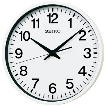 【期間限定 名入れ 文字入れ 無料】★【送料無料!】SEIKO CLOCK GP201W 衛星電波時計 掛け時計 壁掛け 電波時計 オフィス【楽ギフ_包装】【楽ギフ_のし】【楽ギフ_のし宛書】【楽ギフ_名入れ】