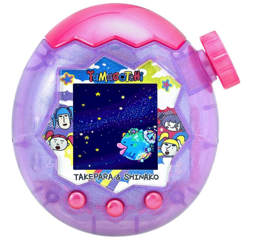 【11月下旬発売】Tamagotchi Paradise - Purple Sky 竹下☆ぱらだいす＆しなこスペシャルセット 対象年齢 6才以上 たまごっちパラダイス