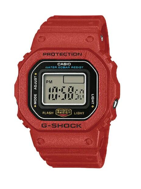 【国内正規品】 G-SHOCK nano 環境配慮素材採用 DWN-5600-4JR メンズ レッド...