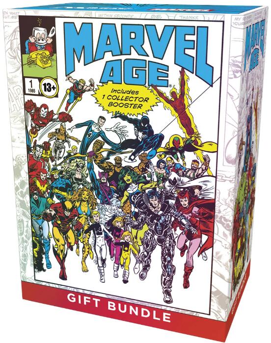 マジック：ザ・ギャザリング ｜ マーベル スーパー・ヒーローズ Gift Bundle 英語版 発売日以降7営業日までに発送致します。 『マジック：ザ・ギャザリング ｜ マーベル スーパー・ヒーローズ』Bundle: Gift Editionは、マジック・ファンにもマーベル・ファンにも最高のプレゼントです。エキサイティングなグッズが詰まったこの製品の内容は以下の通りです：レアやフォイル、クールな仕様のカード満載のコレクター・ブースター1パック、友達と遊んだり開封を楽しんだりするのに最適なプレイ・ブースター9パック、フォイル仕様の別イラスト版プロモカード1枚、フォイル仕様の基本土地15枚（うち5枚はフルアート版）、非フォイル仕様の基本土地15枚（うち5枚はフルアート版）、特製の大型スピンダウン・ライフカウンター1個、フォイル仕様のカード整理用ボックス1つ、早見表カード2枚。 ・ファン垂涎のギフトーーマジック・ファンにもマーベル・ファンにもおすすめなGift Bundleには、通常版のBundleの内容に加えて、超クールなカードが詰まったコレクター・ブースター1パックが同梱されています。きっとファンの皆さんにーーもちろんあなたにも笑顔になってもらえるはずです。・アッセンブル、地球最強のヒーローーーマーベル・ユニバースが全力をもってやってくる！お気に入りのヒーローやヴィランで夢のチームを編成し、彼らを象徴する装備品でパワーアップさせ、その卓越した能力で戦場を揺るがせろ！・レア・カードやフォイル仕様のカードが詰まったブースターーー同梱されている地球最強のブースターパックを開封し、フォイル仕様のカードやレアや神話レアのカード、美麗なる特別仕様のカードを手に入れましょう。さらに特別なフォイル仕様で輝きを放つ「ヘッドライナー・カード」が出現する可能性もあります。・友達と遊ぶのに最適なブースター・パック9個入りーーマジックの醍醐味を体験するにはプレイ・ブースターが一番。デッキ構築に使うのもよし、友達と遊ぶのもよし。開封の楽しみは尽きません。・特別なアートのプロモカードーー各Gift Bundleには、他では手に入らない特別なアートに彩られたフォイル仕様のプロモカードが同梱されています。・デッキ構築に欠かせない土地カード30枚入りーーどのデッキも、力を発揮するためには土地カードが必要です。Bundleには30枚の土地カード（フォイル仕様15枚、非フォイル仕様15枚）が収められており、そのうち10枚は思わず目を奪われるアートがカード全面に広がったフルアート版になっています。・特別なグッズ類ーーライフ総量を記録するための特製ダイスや、カードの整理・保管にちょうどいい「マーベル スーパー・ヒーローズ」テーマのフォイル仕様の箱など、すべてのGift Bundleに限定グッズがついてきます。 3