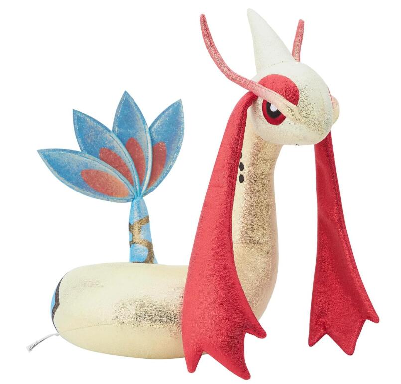 Rakuten - ポケモンセンターオリジナル キラリン☆グリッターぬいぐるみ ミロカロス