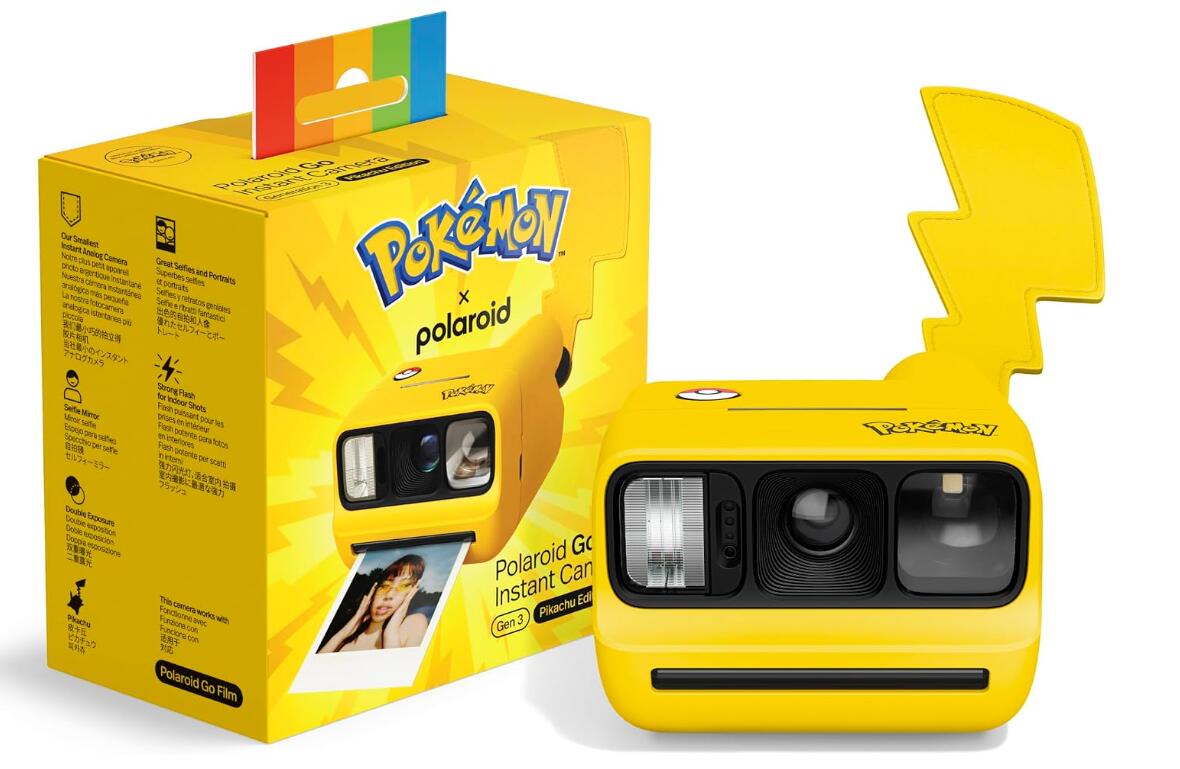 【予約】Polaroid Go Instant Camera Generation 3 ピカチュウ特別デザイン(9209)