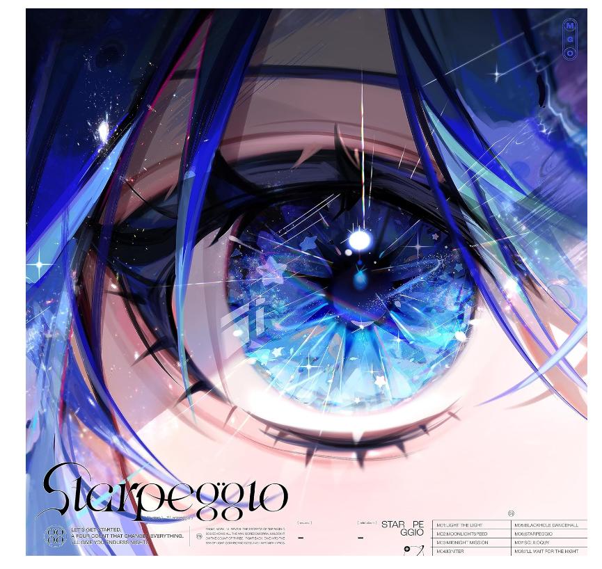 ☆新品☆【Amazon.co.jp限定】Starpeggio (完全生産限定盤B) (ホログラムミニポスター+オリジナルメガジャケ3枚組付)