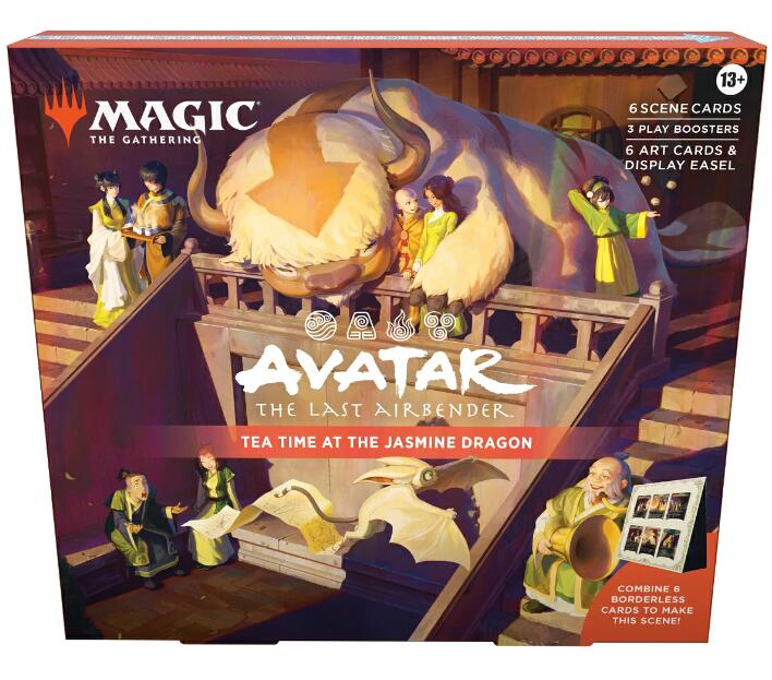 Rakuten - 【11月中旬～下旬発売予定】マジック：ザ・ギャザリング | アバター 伝説の少年アン Scene Box 「Tea Time at the Jasmine Dragon」 【1個】