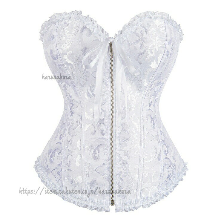 Bustier - ブライダルインナー 背中開き ウェディングインナー ビスチェ 下着 インナー 花嫁 結婚式 大きいサイズ 調節可能 ウェディングドレス用 レディース下着 演出 イベント 舞台