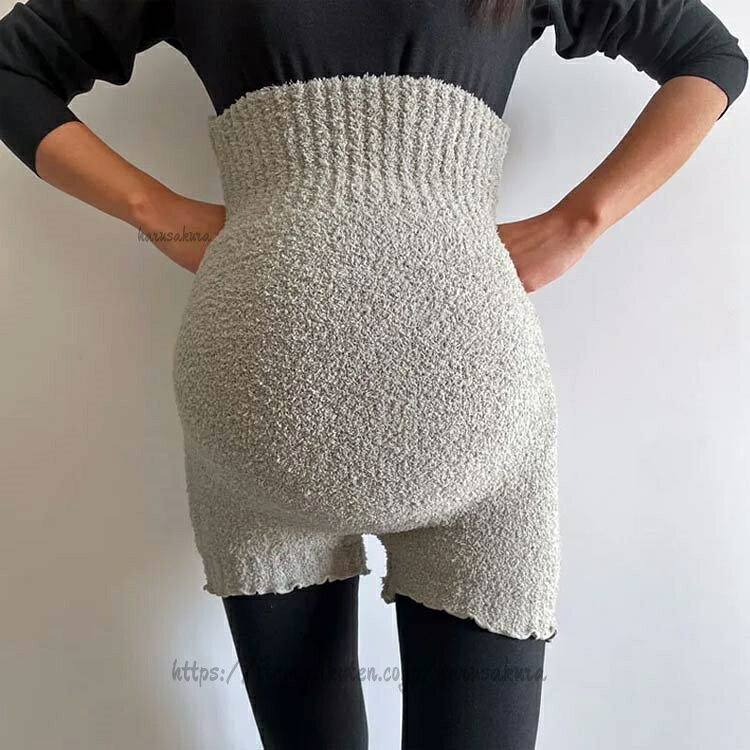 腹巻きパンツ あったか レディース もこもこ マタニティ ロング丈 腹巻 パンツ 妊...