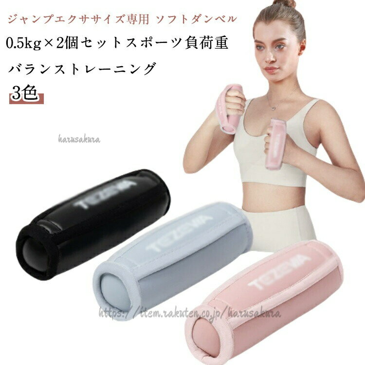 2個セット ソフト ダンベル ソフトアレー 0.5kg ハンドウェイト 筋トレ 使いやすい フィットネス器具 トレーニング用品 ソフトダンベル スポーツ器具 女性用 初心者