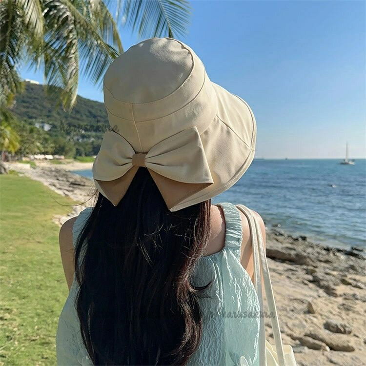 UV カット 帽子 レディース 大きい サイズ 小顔 効果 完全 遮光 つば広 折り畳み 可能 日よけ 自転車 用 デザイン おしゃれ 飛ばない 3