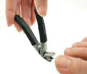 らくらく足用爪切り やすり付き爪切り