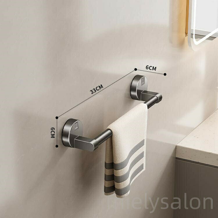 Towel Racks - タオルかけ 吸盤 タオルホルダー おしゃれ 強力 洗面所 壁 タオル掛け 30cm タオルハンガー タオル干し 壁面 キッチン トイレ タオル 収納 設置 簡単 錆びにくい