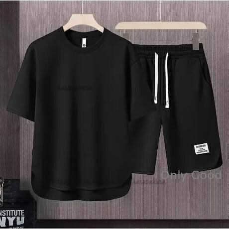 Rakuten - 上下セット 半袖 2点 Tシャツ ハーフパンツ リカバリーウェア 半ズボン ルームウェア 部屋着スウェットセット メンズ お洒落 4カラー スタンダードドライ