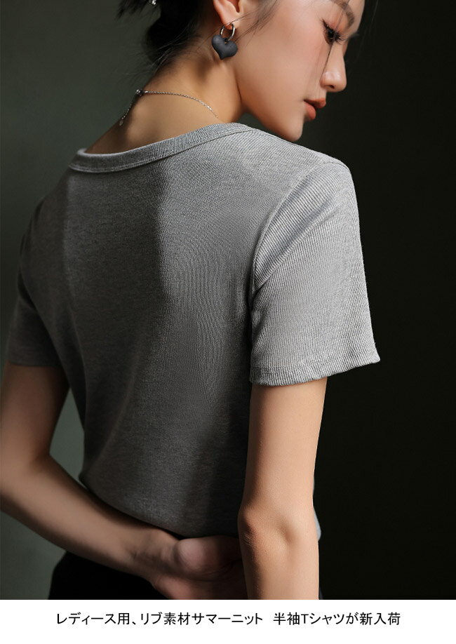 Tシャツ レディース カットソー サマーニット...の紹介画像3