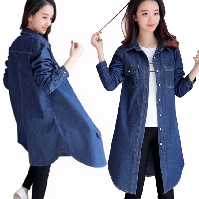 デニムシャツ レディース 春 おしゃれ シャツブラウス 長袖ブラウス ロングシャツ ロング丈 膝丈 ライトアウター 不規則裾 普段着 おしゃれ キレイめ 前開き トップス 2020年春新作