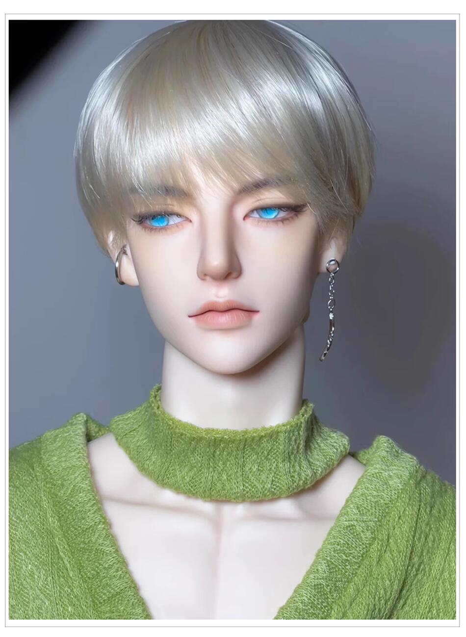 harustoreの韓国風 大好評1/3 ドール 高品質BJDドール 人気ドール 球体関節人形 男の子 本体 服 ウィッグ BJD 洋服セット ハンドメイド ボディ 洋服 球体 関節可動｜アングル3