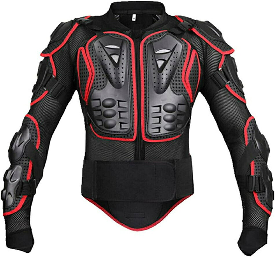 この上半身プロテクターは、バイクやスケート、スノーボードなどのアクティビティに最適な防護服です。 耐衝撃構造により、背中や胸、ヒジ、腕、肩をしっかりと保護します。上質な素材を使用し、快適な着心地を実現。 ブラックを基調としたデザインは、スタイリッシュでありながら機能性も兼ね備えています。安全性を重視する方におすすめの一品です。