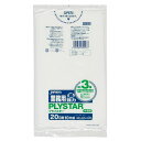 {5ケース以上特別価格(事業者限定)}PS23 ジャパックス ポリ袋 HD/LLD/HD 半透明 520mm×600mm(3)