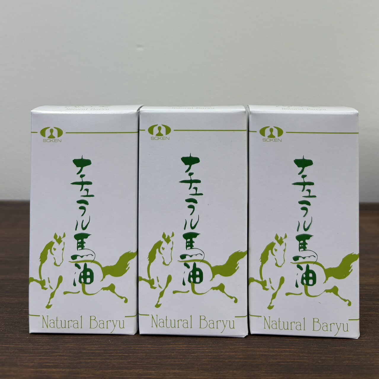 [メール便で送料100円] ナチュラル馬油 スティック 25ml×3個セット 日本創健 国産