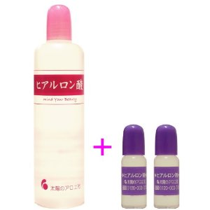 [送料無料]太陽のアロエ社 ヒアルロン酸　80ml＋20ml