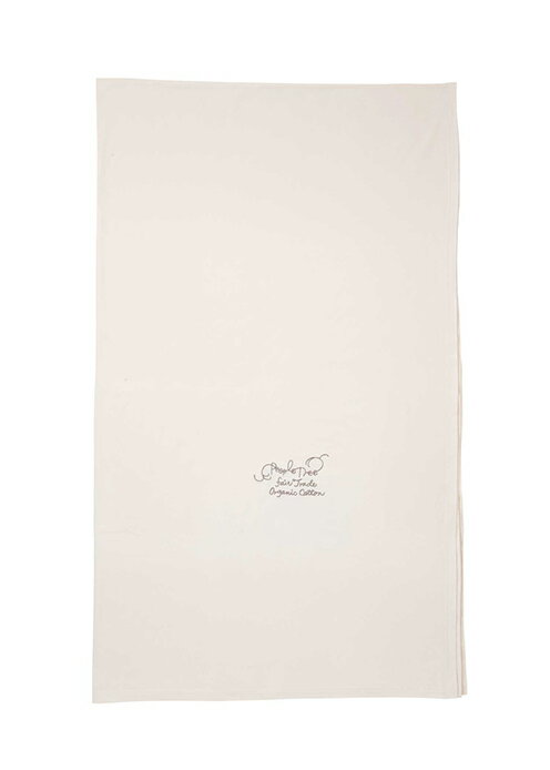 ピープルツリー SLOW ORGANIC オーガニックコットン フラットシーツ・シングル フェアトレード People ..