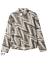 レディース ロングファスナーTシャツ 【CF】