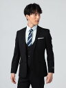 メンズスーツ【ビジネスウェア専門店の品質】【夏のビジネスに】 2釦3P ネロスリム3P上下ウォッシャブル ネービー 春夏 Y4 Y5 Y6 Y7 Y8 はるやま...