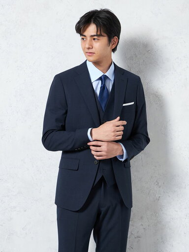 メンズスーツ【ビジネスウェア専門店の品質】【夏のビジネスに】 2釦3P S&M BLUE LABEL 3P パンツウォッシャブル ネイビー A4 A5 A6 A7 AB4 AB5 AB6 AB7 Y4 Y5 Y6 Y7 ポリエステル ウール 春夏 送料無料 メンズスーツ【ビジネスウェア専門店の品質】【夏のビジネスに】 2釦3P S&M BLUE LABEL 3P パンツウォッシャブル ネイビー A4 A5 A6 A7 AB4 AB5 AB6 AB7 Y4 Y5 Y6 Y7 ポリエステル ウール 春夏 送料無料