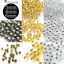 メタルビーズ ボール パーツ 3mm 4mm 6mm ロンデル スペーサー 金属 ビーズ 丸 ホール アクセサリー ハンドメイド 素材 材料 手芸 シルバービーズ アンティーク ゴールド ホワイトシルバー