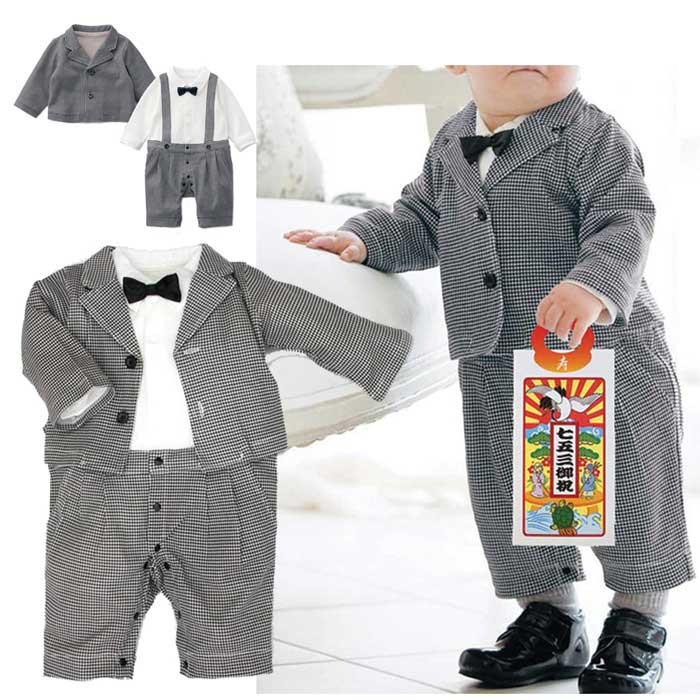 【割引】【メール便送料無料】ベビー フォーマル 男の子 ロンパース ベビー キッズ 子供服 ベビー服 新生児 服 フォーマルロンパース 70c 80c 90c フォーマル 幼児 七五三 卒園式 入園式 発表会 カバーオール 男の子スーツ 男の子 キッズ 新生児 結婚式