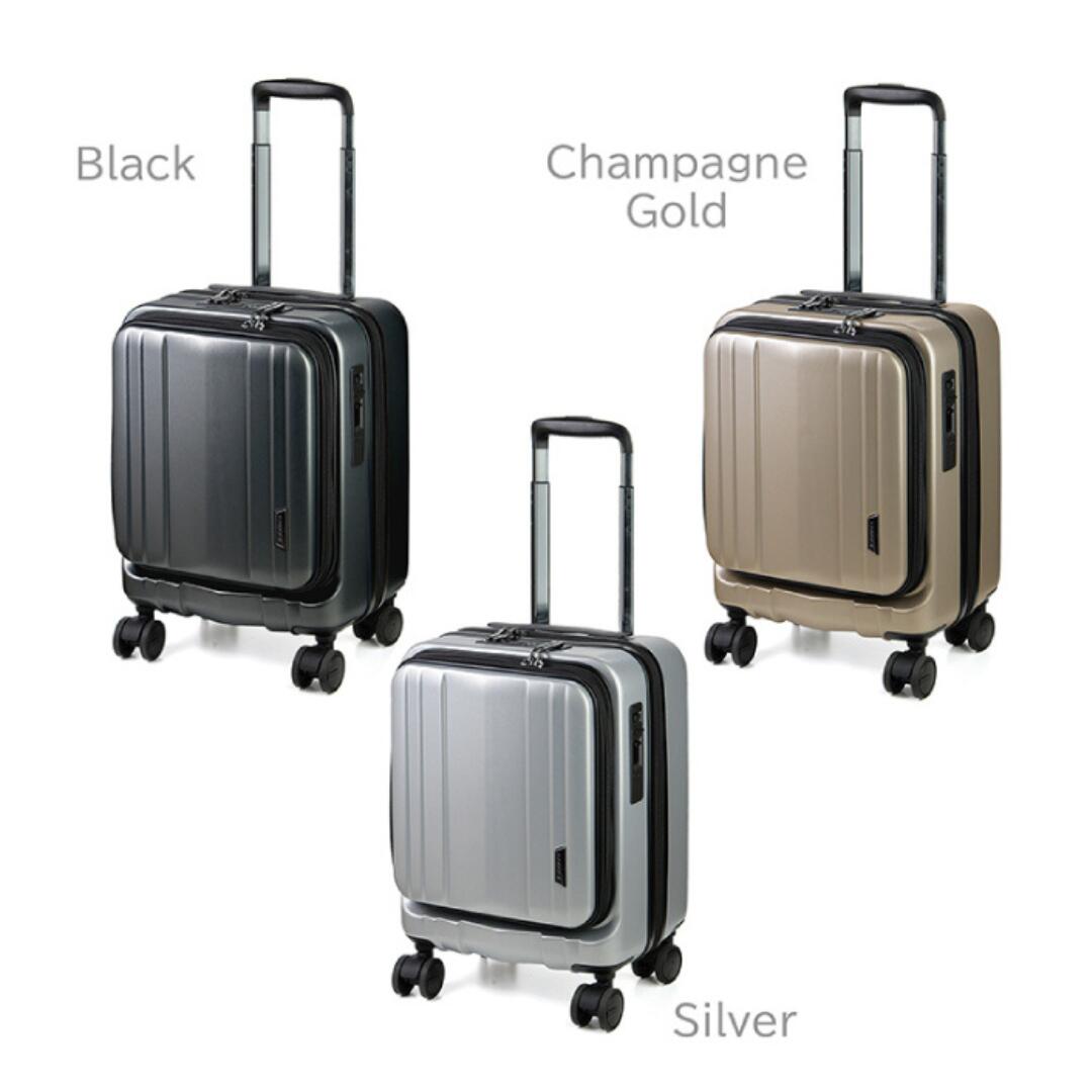 ウノフク サイレスキャリーケース 縦型S TSAロック対応 スーツケース 静音キャスター 機内持ち込み可 ..