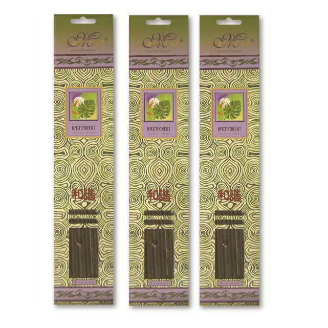 ★ネコポス送料無料★ MISTICKS INCENSE STICK RAINFOREST 3PCS / ミスティックス インセンス スティック レインフォレスト 3個セット(60本) / Room Fragrance お香