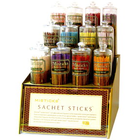 【 選べる香り 】MISTICKS SACHET STICK INCENSE 6-PIECES / ミスティックス サシェ スティック6本入り