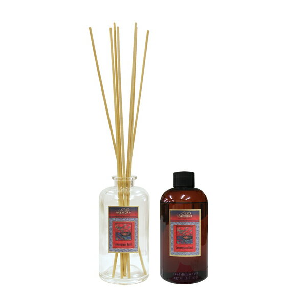 MISTICKS BIG REED DIFFUSER LEMONGRASS BASIL / ~XeBbNX rbO [hfBt[U[ OXoW / Room Fragrance