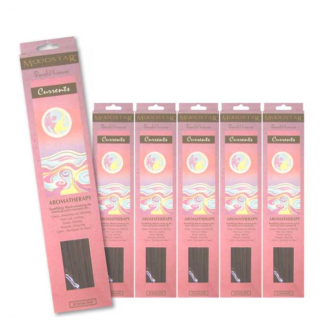 ★ネコポス送料無料★ MOODSTAR INCENSE STICK CURRENTS 6PCS / ムードスター インセンス スティック カレンツ 6個セット(120本) / Room Fragrance お香