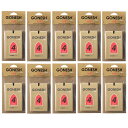 ★ネコポス対応★ GONESH PAPER NO.4 10PCS / ガーネッシュ ペーパー NO.4 10枚セット / HANGING AIR FRESHENER 芳香剤
